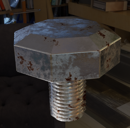 Metal-rusted shader preview image 1